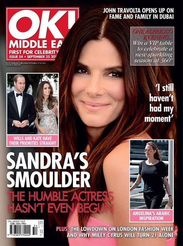 OK! UAE magazine side cover 25 September 2013