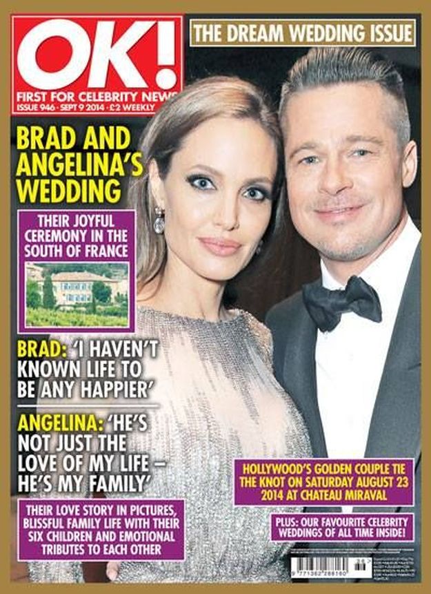 OK! UK magazine side cover 9 September 2014