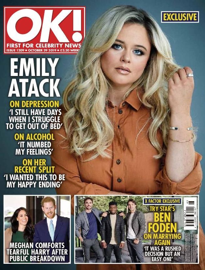 OK! UK magazine side cover 29 October 2019