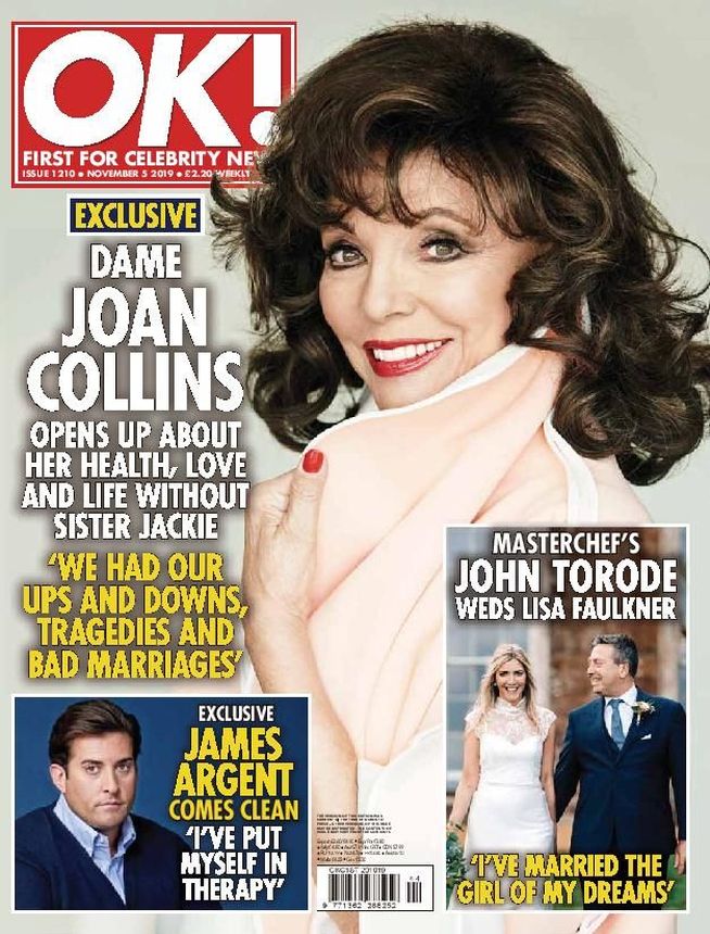 OK! UK magazine side cover 5 November 2019