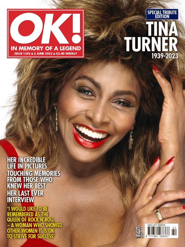 OK! UK magazine side cover 5 June 2023