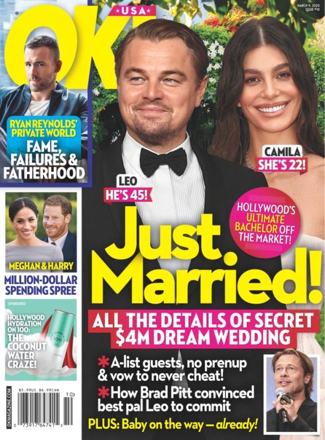 OK! USA magazine side cover 9 March 2020