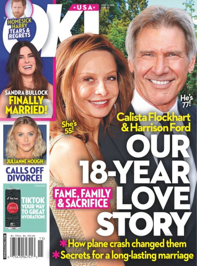 OK! USA magazine side cover 3 April 2020