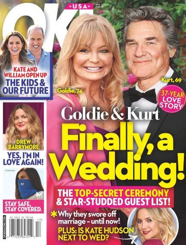 OK! USA magazine side cover 17 April 2020