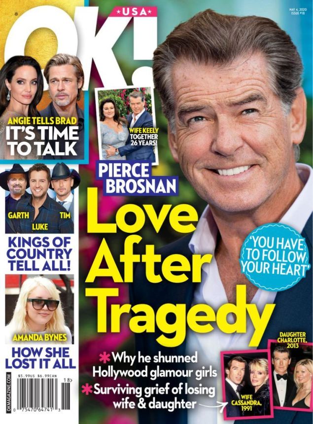 OK! USA magazine side cover 4 May 2020