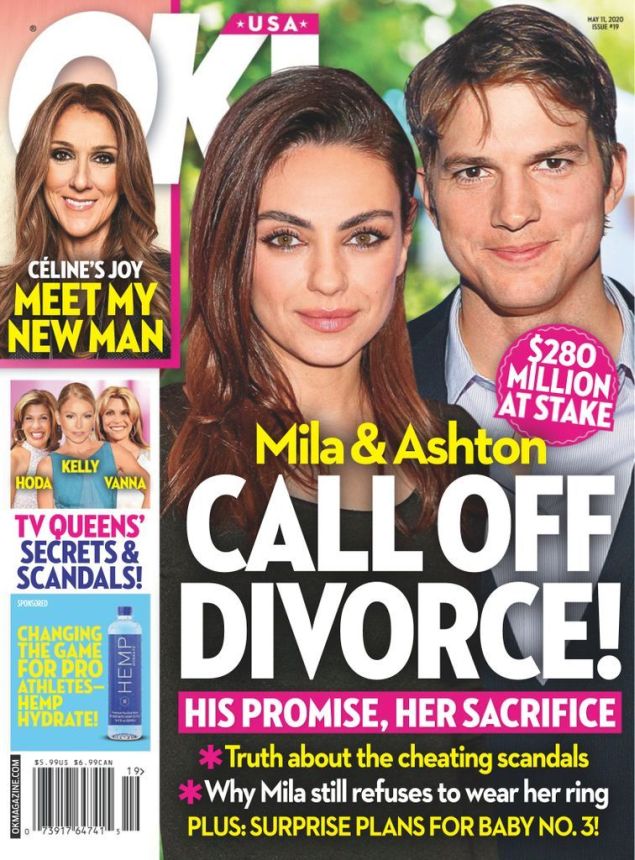 OK! USA magazine side cover 11 May 2020