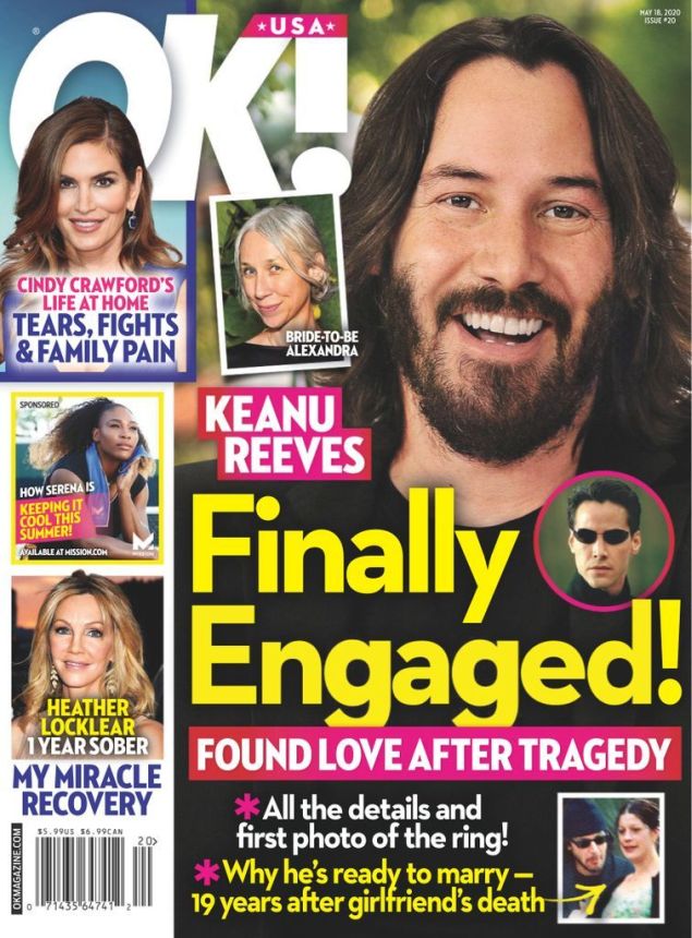 OK! USA magazine side cover 18 May 2020
