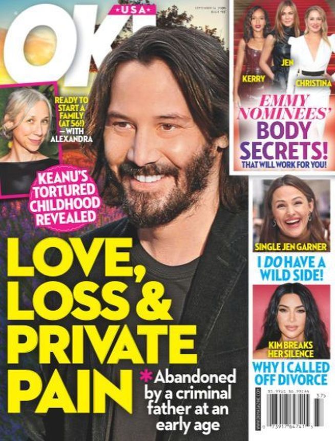 OK! USA magazine side cover 14 August 2020
