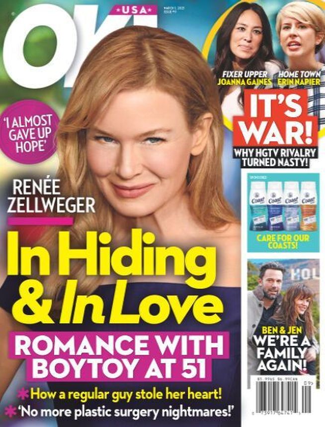 OK! USA magazine side cover 19 February 2021