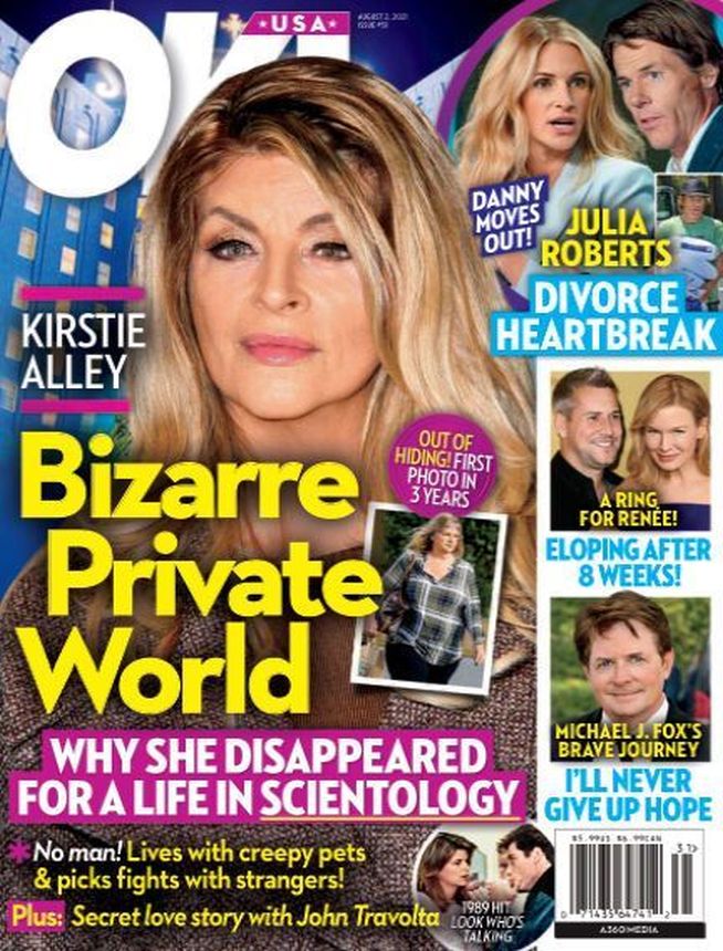 OK! USA magazine side cover 23 July 2021