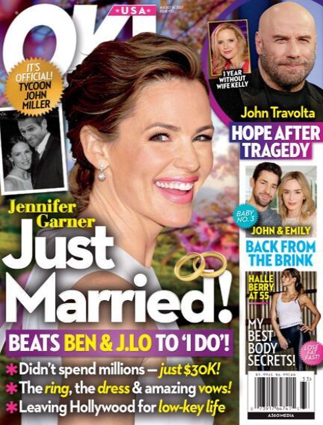 OK! USA magazine side cover 6 August 2021