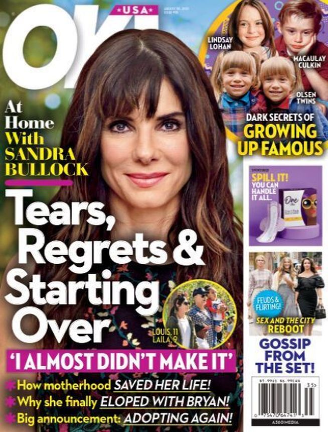 OK! USA magazine side cover 20 August 2021