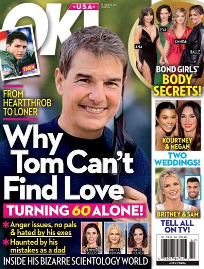 OK! USA magazine side cover 5 October 2021