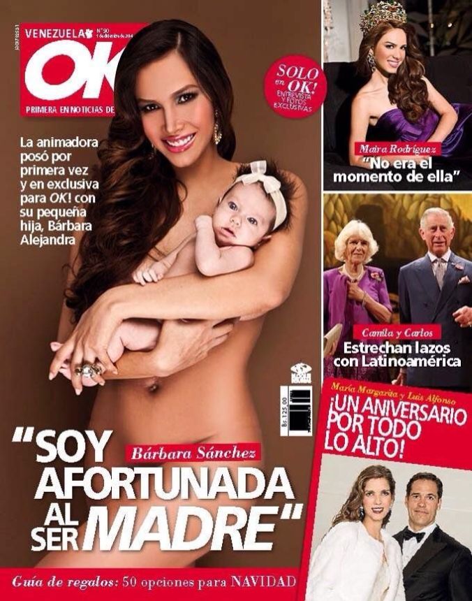 OK! VENEZUELA magazine side cover 1 December 2014