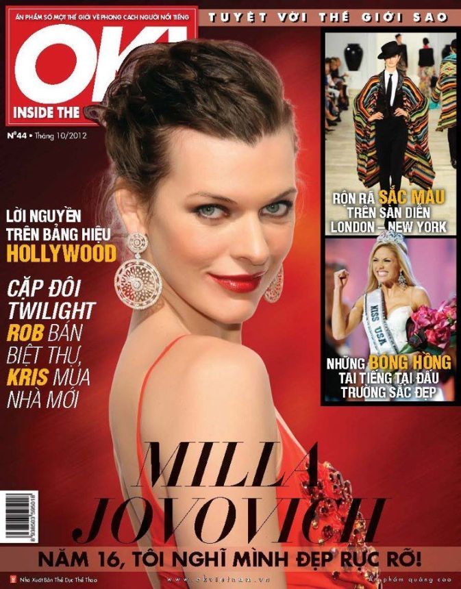 OK! VIETNAM magazine side cover 10 December 2012