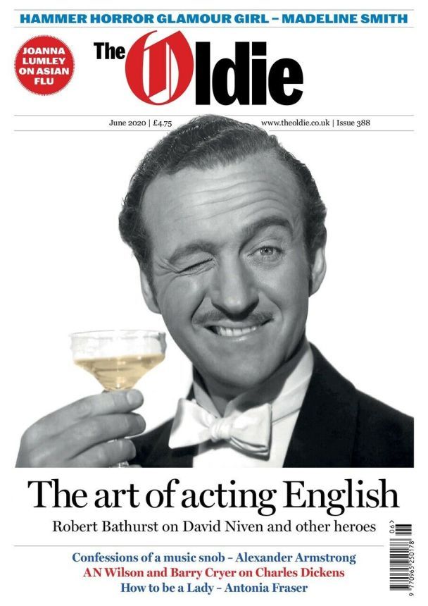 THE OLDIE magazine side cover Issue 388  June 2020