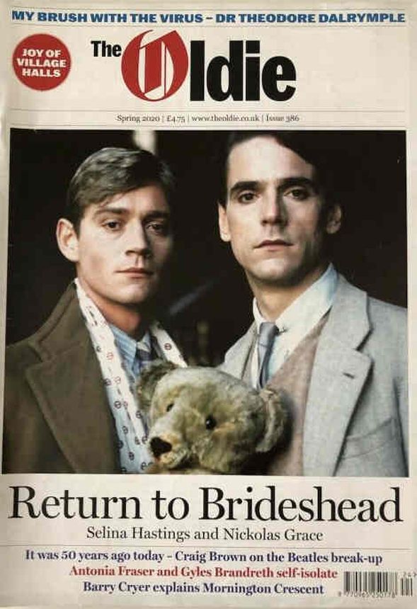 THE OLDIE magazine cover Issue 386 Spring 2020