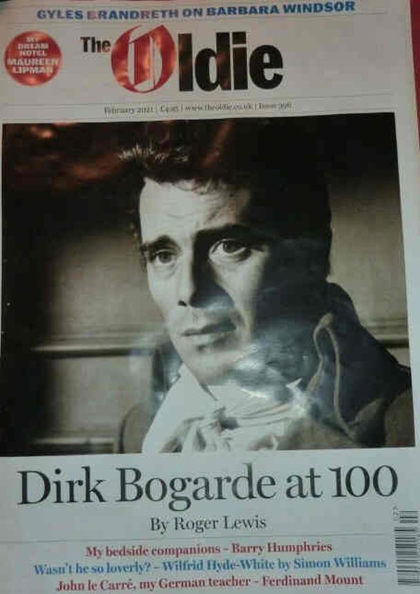 THE OLDIE magazine side cover Issue 396  February 2021