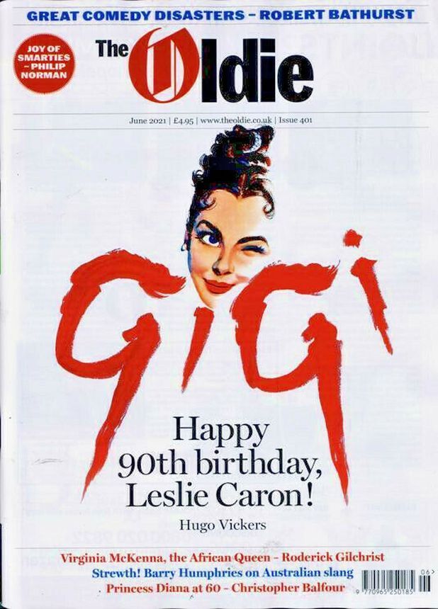 THE OLDIE magazine side cover Issue 401  June 2021