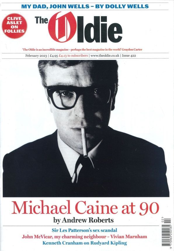 THE OLDIE magazine side cover Issue 422  February 2023