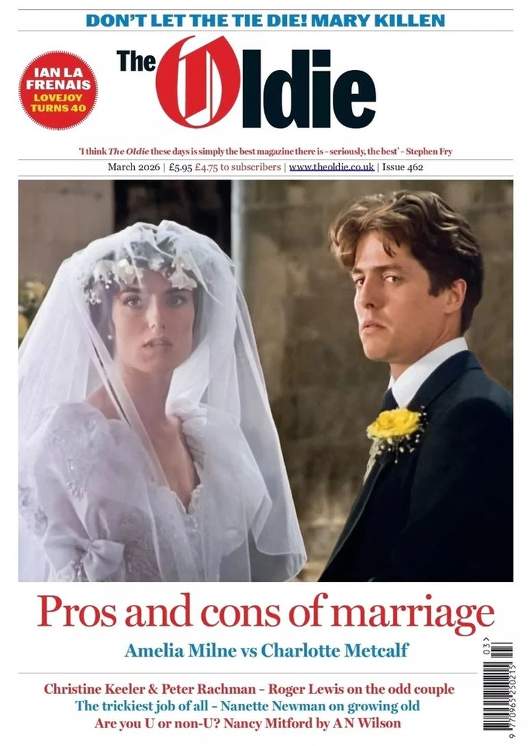 THE OLDIE magazine side cover Issue 462  March 2026