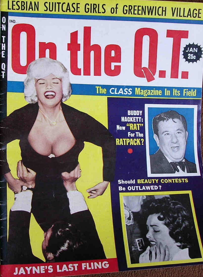 ON THE QT magazine side cover January 1962