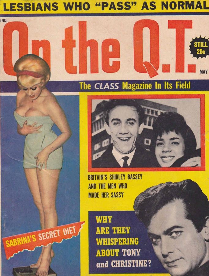 ON THE QT magazine side cover May 1963