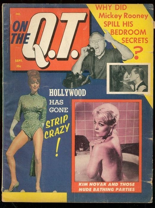 ON THE QT magazine side cover September 1963