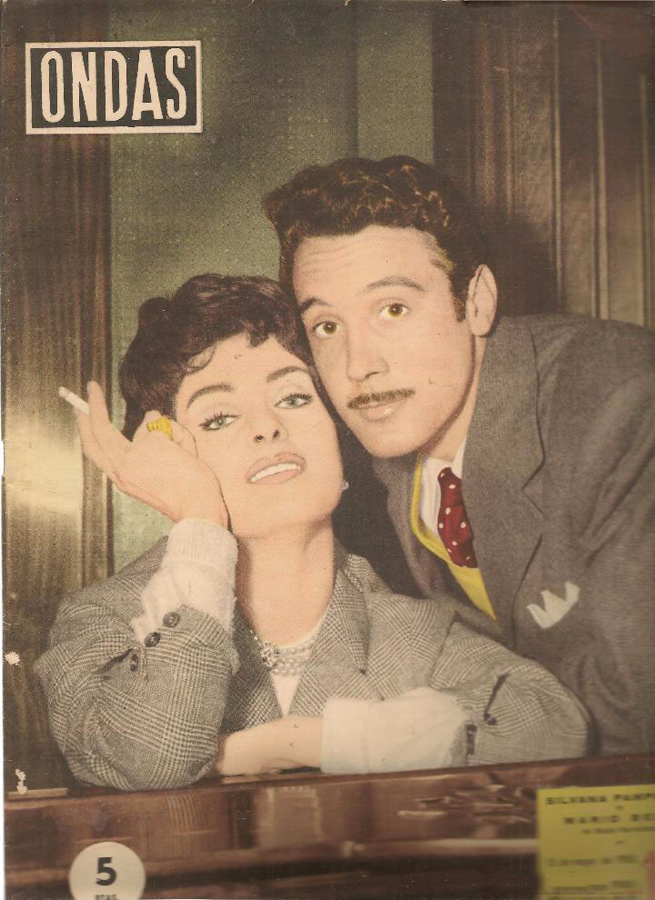 ONDAS magazine side cover Issue 131  May 1958