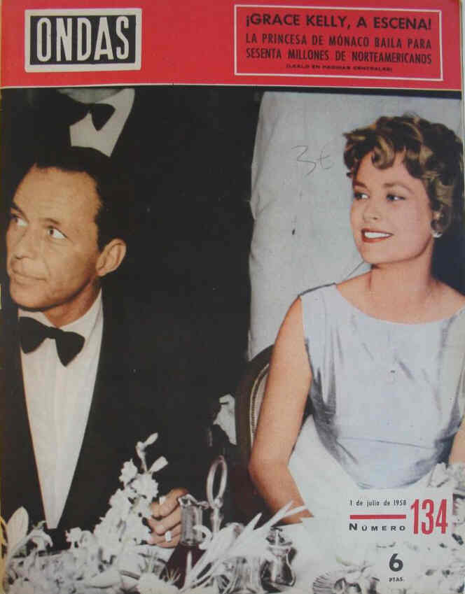 ONDAS magazine side cover Issue 134 1 July 1958