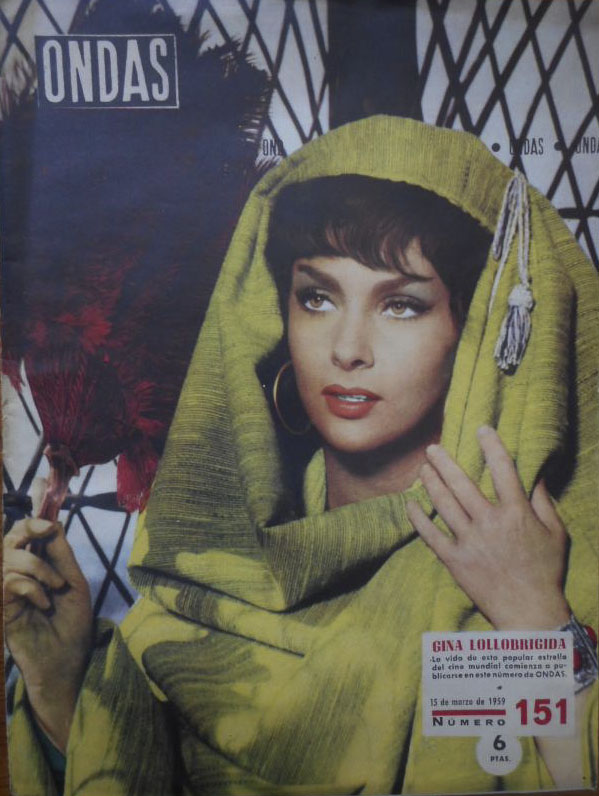 ONDAS magazine side cover Issue 151  March 1959