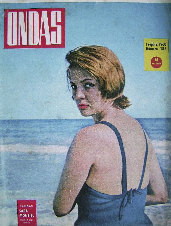 ONDAS magazine side cover Issue 186  September 1960