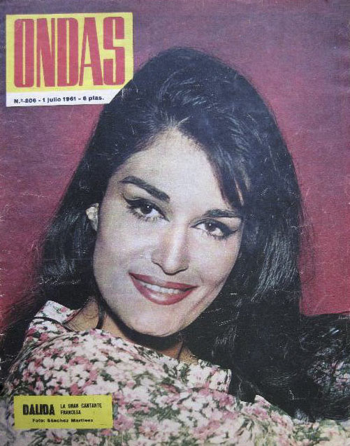 Dalida magazine cover