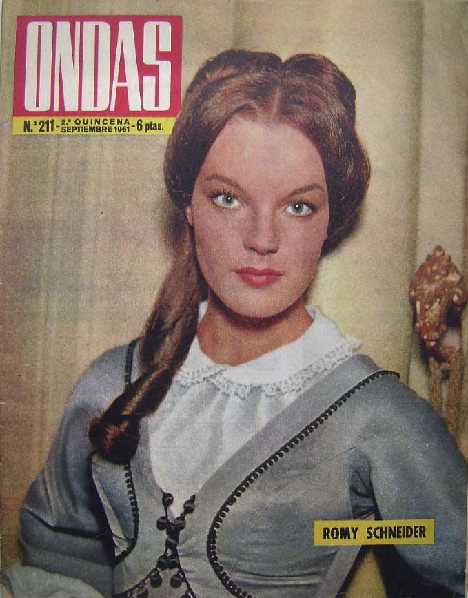 ONDAS magazine side cover Issue 211  September 1961