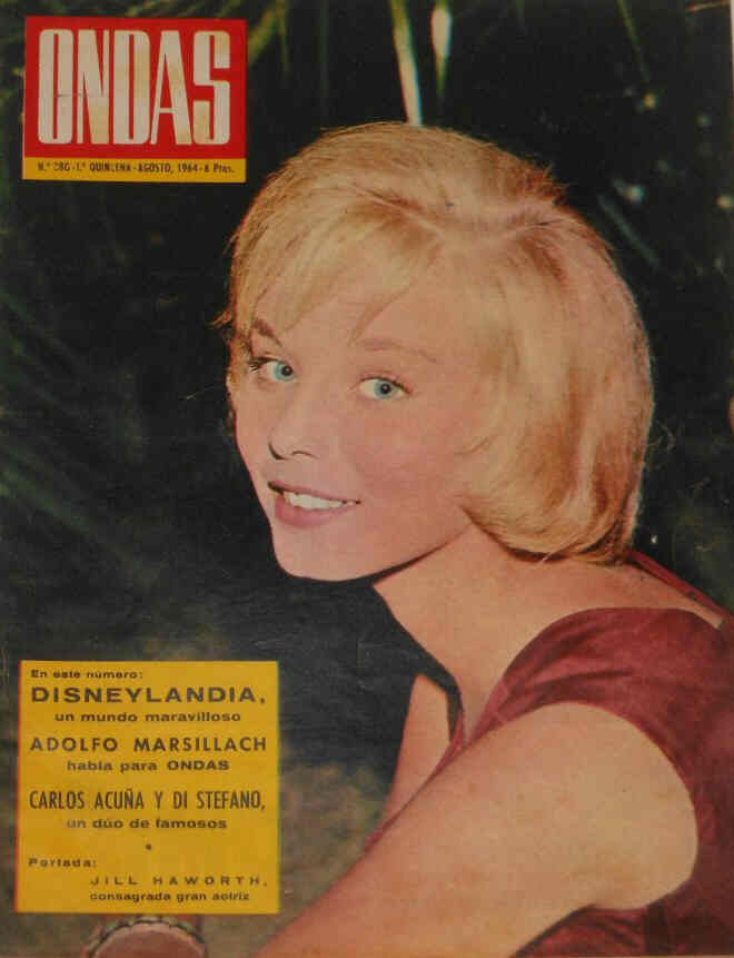 ONDAS magazine side cover Issue 280  August 1964