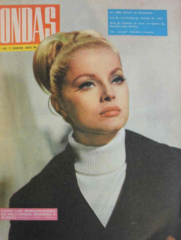 ONDAS magazine side cover Issue 299  May 1965