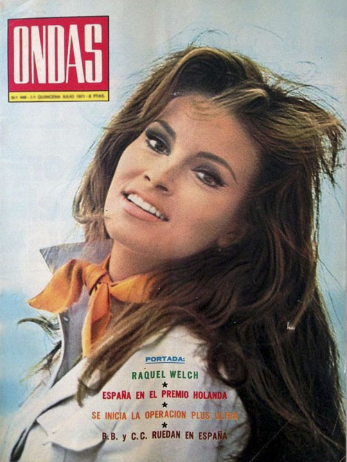 ONDAS magazine side cover Issue 446  July 1971