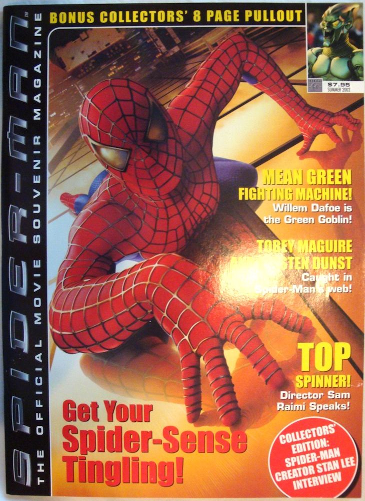 OFFICIAL MOVIE MAGAZINES magazine side cover Summer 2002