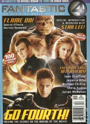 OFFICIAL MOVIE MAGAZINES magazine side cover  2005