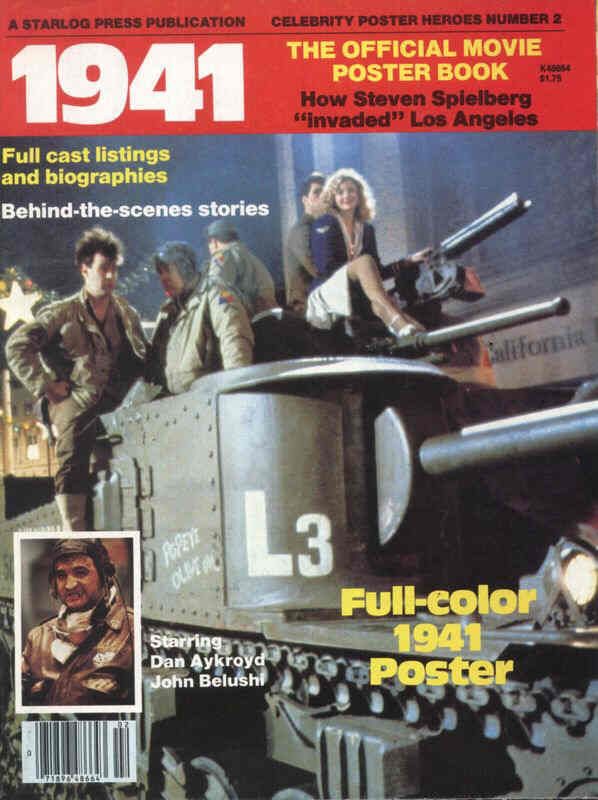 OFFICIAL MOVIE MAGAZINES magazine side cover  1979