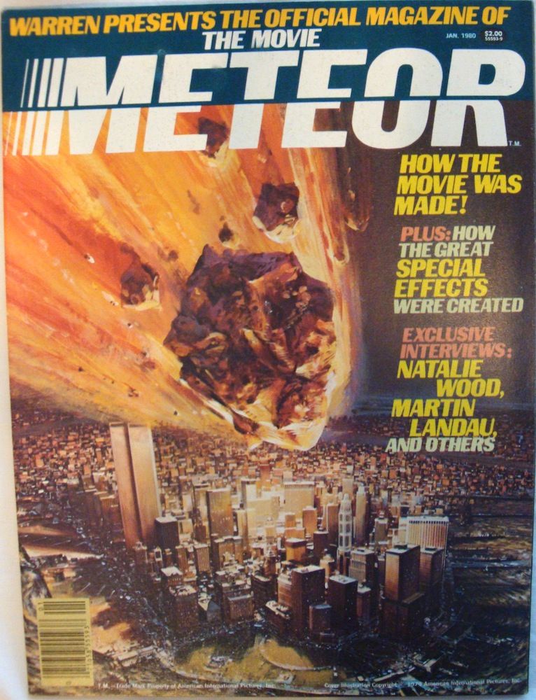 WARREN PRESENTS magazine side cover January 1980
