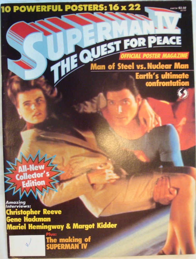 OFFICIAL MOVIE MAGAZINES magazine side cover  1987