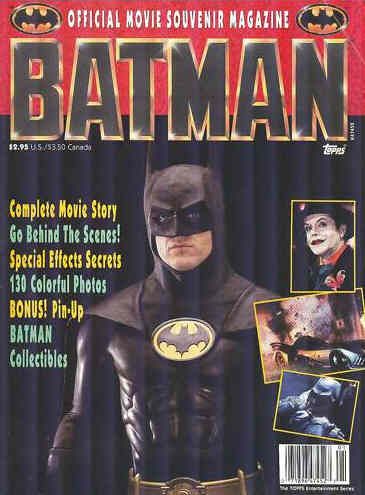 OFFICIAL MOVIE MAGAZINES magazine side cover  1988