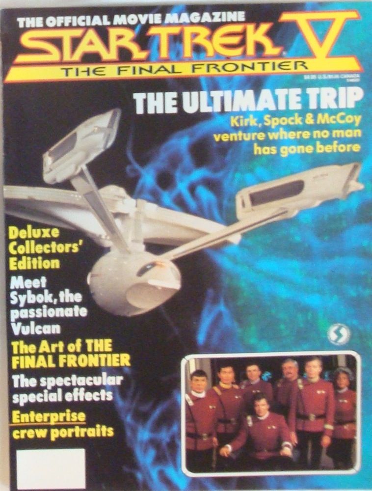 OFFICIAL MOVIE MAGAZINES magazine side cover  1989
