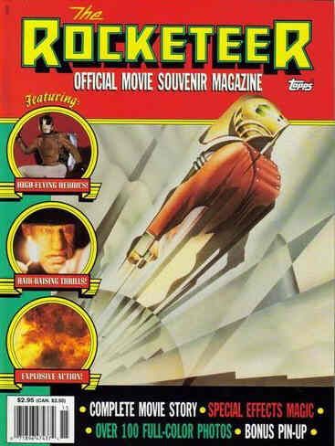 OFFICIAL MOVIE MAGAZINES magazine side cover  1991