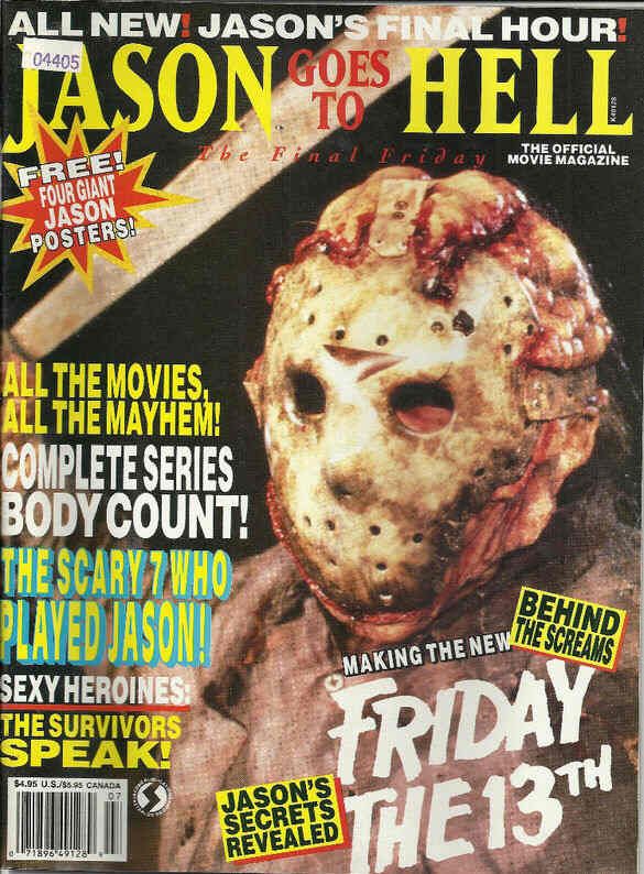 OFFICIAL MOVIE MAGAZINES magazine side cover  1993