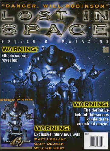 OFFICIAL MOVIE MAGAZINES magazine side cover  1998