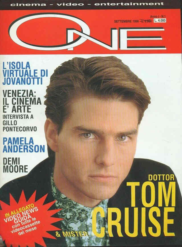 ONE magazine side cover Issue 1 September 1996