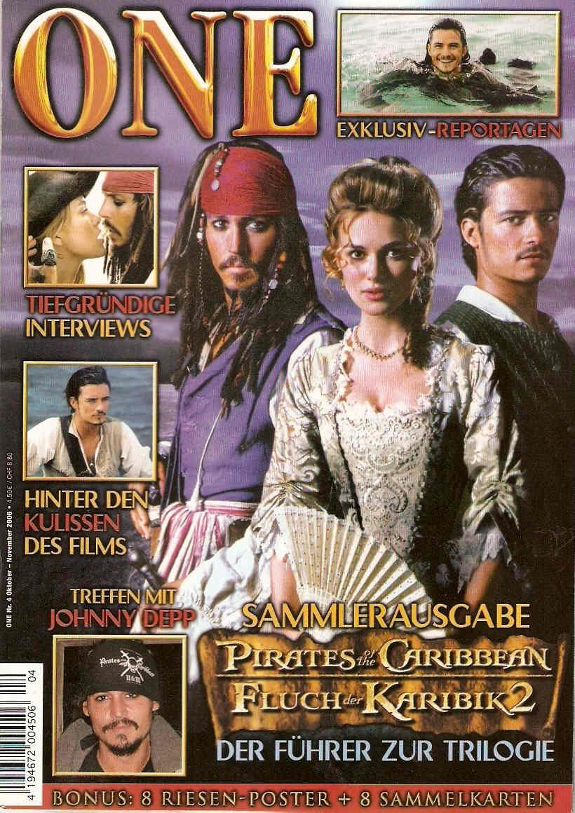 ONE (De) magazine side cover Issue 4 October/November 2006