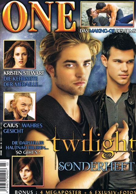ONE (De) magazine side cover Issue 3  2009